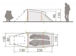 VAUDE Arco 2P -Outdoor Camping Shop 11496 g 1280x1280