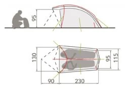 VAUDE Taurus 2P -Outdoor Camping Shop 11498 g 1280x1280
