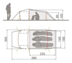 VAUDE Arco XT 3P -Outdoor Camping Shop 12258 g 430x430 1280x1280