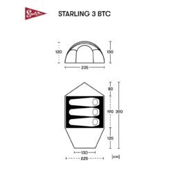 Spatz Tent Starling 3 BTC -Outdoor Camping Shop 2829867004F 1280x1280