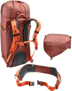 Deuter Guide 34+8 -Outdoor Camping Shop 3361523 5912 Guide34plus8 redwood papaya D 09 1280x1280