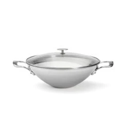 De Buyer Affinity 5-ply Stainless Steel Wok -Outdoor Camping Shop 3743 32 packshot 7 1280x1280