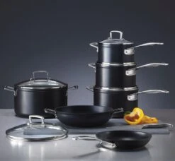 Le Creuset Toughened Nonstick 3-piece Saucepan Set -Outdoor Camping Shop 51101280010202 51803000010002 51102200010502 51107240010502 71501111400001 LS00003 1280x1280