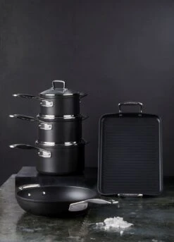 Le Creuset Toughened Nonstick 3-piece Saucepan Set -Outdoor Camping Shop 51101280010202 51803000010002 52107350010101 LS00001 1280x1280