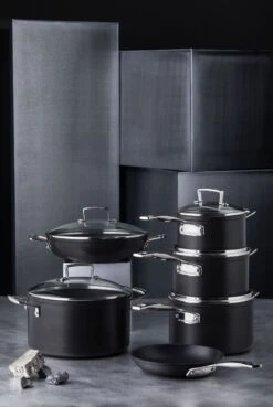 Le Creuset Toughened Nonstick 3-piece Saucepan Set -Outdoor Camping Shop 51111240010502 51803000010002 51107240010502 LS00001 1280x1280