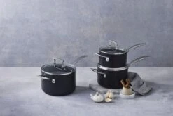 Le Creuset Toughened Nonstick 3-piece Saucepan Set -Outdoor Camping Shop 51803000010002 LS00001 1280x1280