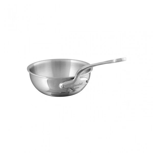 Mauviel Curved Splayed Sautepan M'Cook 3 Mauviel Curved Splayed Sautepan M'Cook