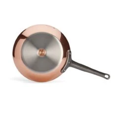 De Buyer Prima Matera Tradition Copper Fry Pan -Outdoor Camping Shop 6324 24 packshot 5 1280x1280