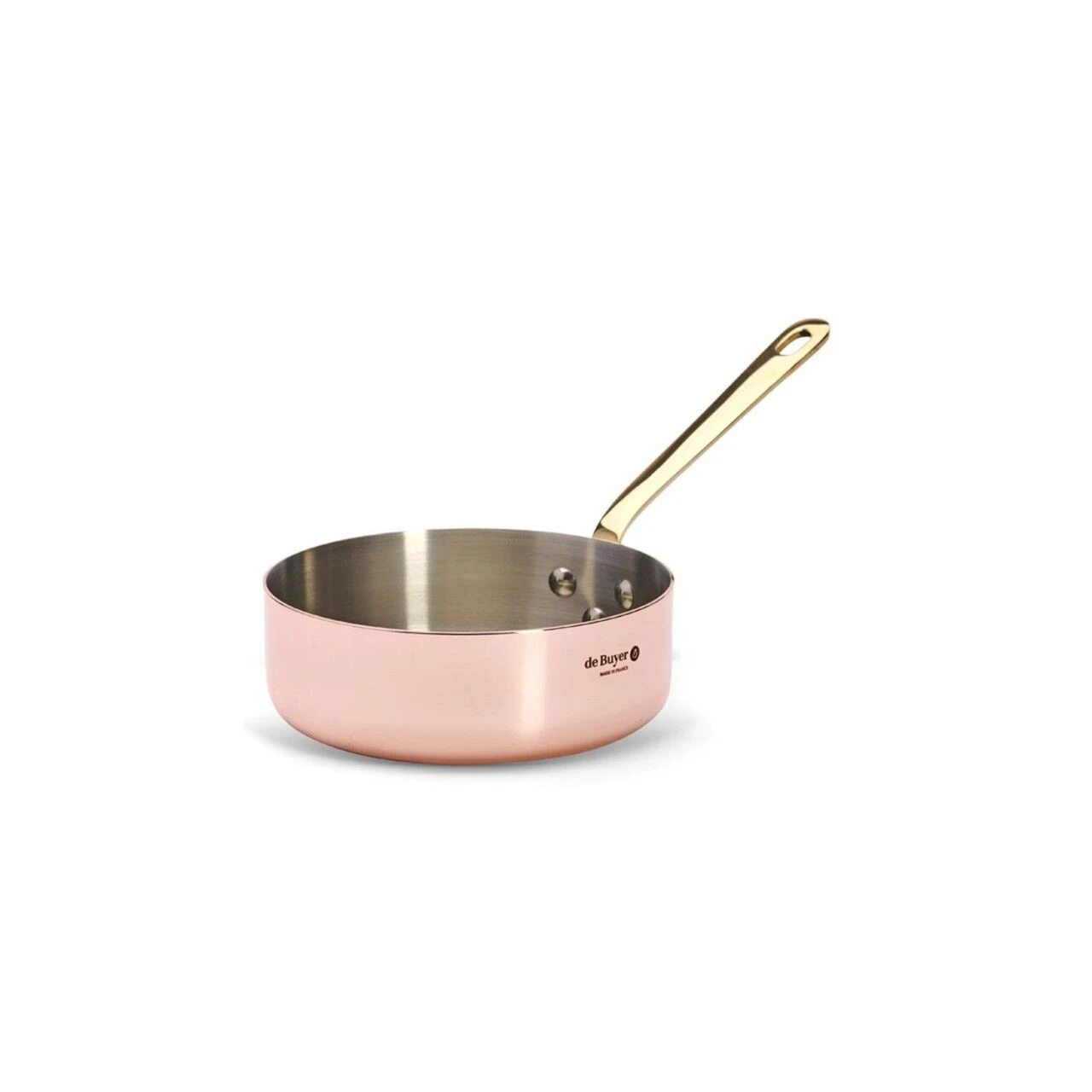 De Buyer Inocuivre Service Copper Saute Pan 3 De Buyer Inocuivre Service Copper Saute Pan