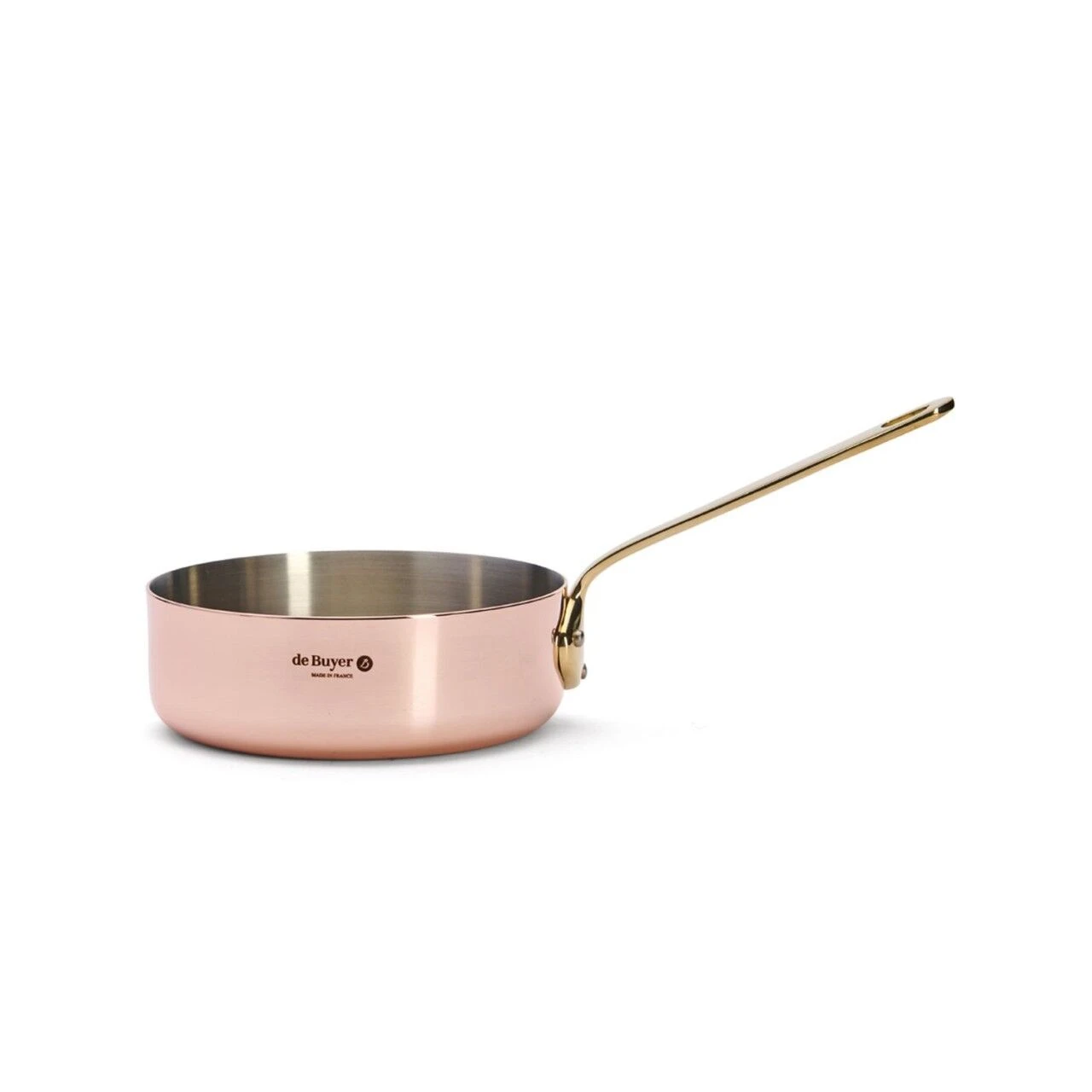 De Buyer Inocuivre Service Copper Saute Pan 5 De Buyer Inocuivre Service Copper Saute Pan - Image 3