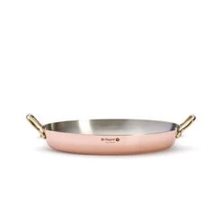 De Buyer Inocuivre Service Copper Oval Dish -Outdoor Camping Shop 6451 32 packshot 3 1280x1280