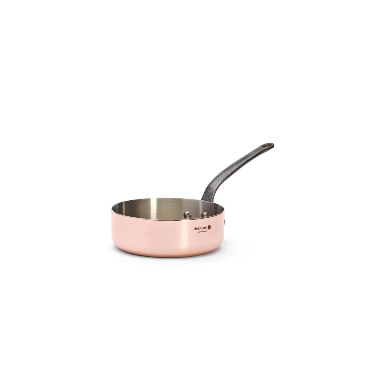 De Buyer Inocuivre Tradition Copper Saute Pan 3 De Buyer Inocuivre Tradition Copper Saute Pan
