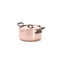 De Buyer Inocuivre Tradition Copper Stew Pan -Outdoor Camping Shop 6466 16 2 1280x1280