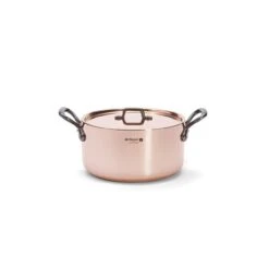 De Buyer Inocuivre Tradition Copper Stew Pan -Outdoor Camping Shop 6466 16 3 1280x1280