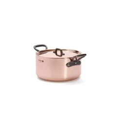 De Buyer Inocuivre Tradition Copper Stew Pan -Outdoor Camping Shop 6466 16 5 1280x1280