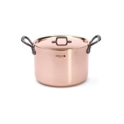 De Buyer Inocuivre Tradition Copper High Stew Pan -Outdoor Camping Shop 6467 24 packshot 3 1280x1280