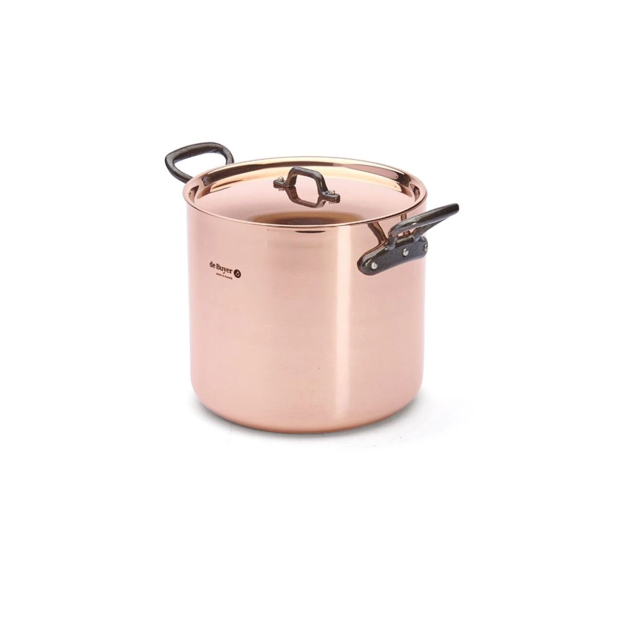 De Buyer Inocuivre Tradition Copper Stockpot 4 De Buyer Inocuivre Tradition Copper Stockpot - Image 2
