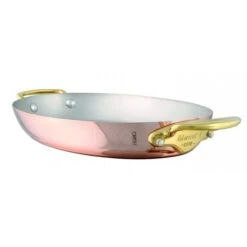 Mauviel Oval Pan Cooper Art Deco