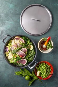 Le Creuset Classic Stainless Steel Nonstick Rondeau Pan -Outdoor Camping Shop 96102830000000 LS00001 1280x1280