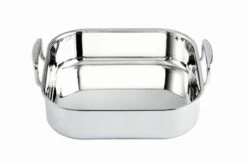 Le Creuset Classic Stainless Steel Square Roasting Pan 18 Le Creuset Classic Stainless Steel Square Roasting Pan -Outdoor Camping Shop 96106026000000 2 1280x1280