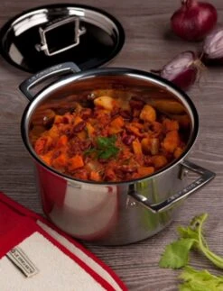 Le Creuset Classic Stainless Steel Stockpot With Lid -Outdoor Camping Shop 96200720001000 LS00010 1280x1280