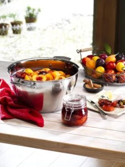 Le Creuset Classic Stainless Steel Preserving Pan -Outdoor Camping Shop 96204130001000 LS00002 1280x1280