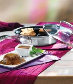 Le Creuset Classic Stainless Steel Saute Pan With Poaching Insert 15 Le Creuset Classic Stainless Steel Saute Pan With Poaching Insert -Outdoor Camping Shop 96204220001000 LS00003 1280x1280