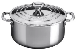 Le Creuset Stainless Steel Stockpot With Lid