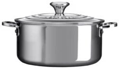 Le Creuset Stainless Steel Stockpot With Lid -Outdoor Camping Shop 96602120000000 1 1280x1280