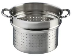 Le Creuset Stainless Steel Pasta Pot With Colander Insert 18 Le Creuset Stainless Steel Pasta Pot With Colander Insert -Outdoor Camping Shop 96604926000000 3 1280x1280