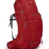 Osprey Ariel Plus 70 -Outdoor Camping Shop Ariel Plus 70 S21 Side Carnelian Red web 1280x1280